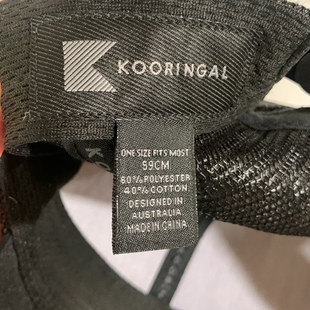 Kooringal striped grey black cap Hat - Picture 7 of 10